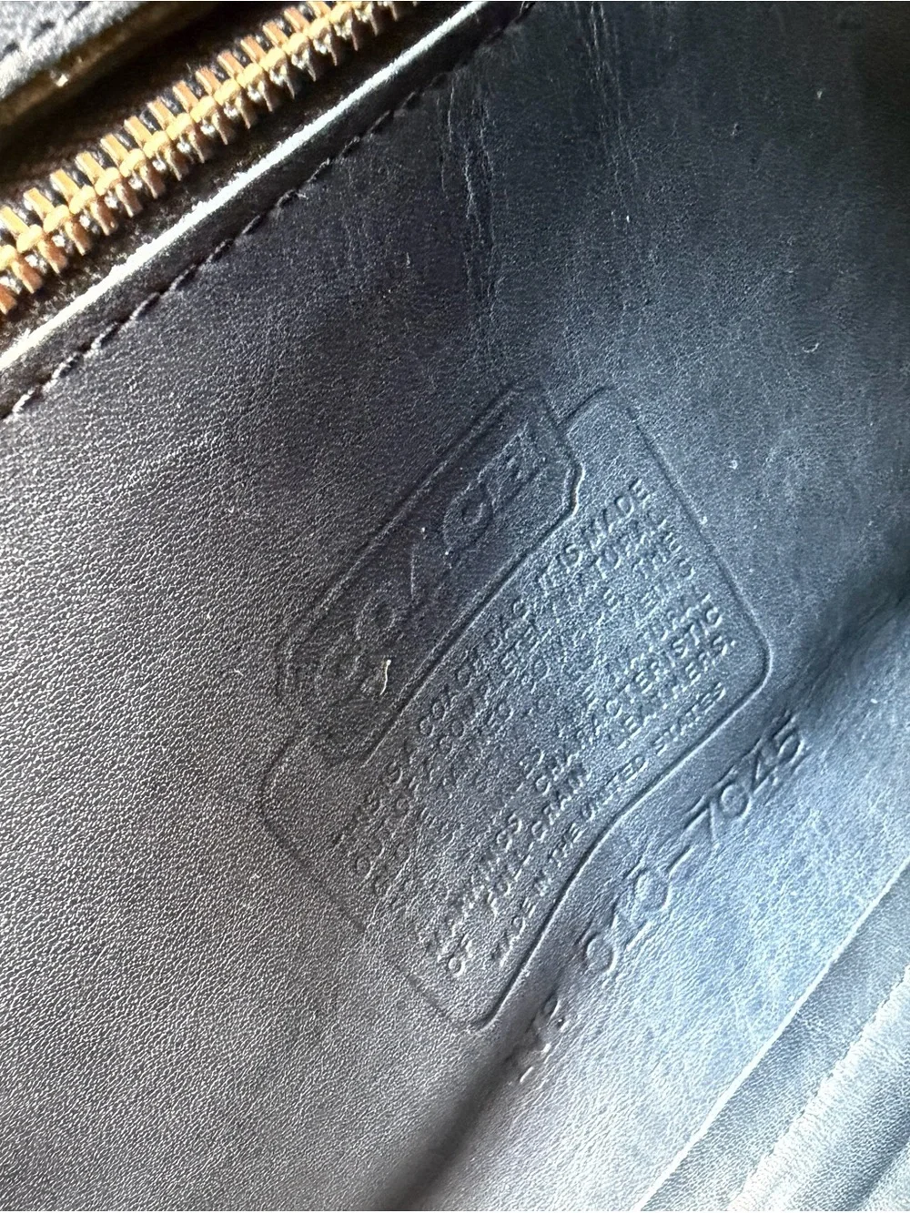 Coach authentic vintage